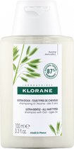 Klorane Extra-Doux - Tous Types de Cheveux Shampoing à l'Avoine 100 ml