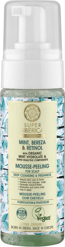 Natura Siberica Super Siberica Mousse-Peeling Voor Vet Haar 170 ml
