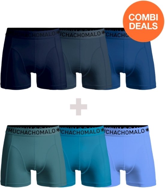 Boxers Muchachomalo pour hommes - Pack de 3 - Taille S - Sous-vêtements pour hommes