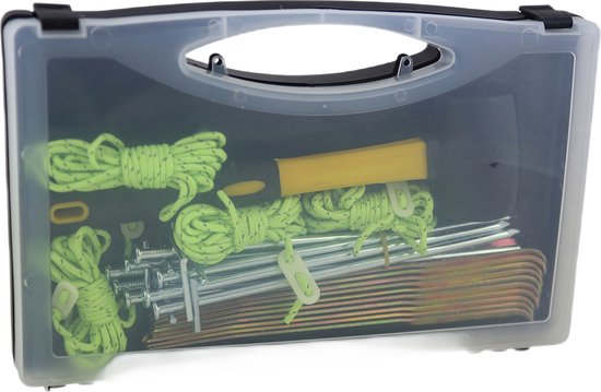 Redwood Tentaccessoires Koffer 25-delig - Stalen haringen - Zwart van Redwood — afbeelding 2