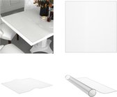 vidaXL Protecteur de table 70x70 cm 1-6 mm PVC Transparent - Protecteur de table - Protecteurs de table - Film de table - Films de table