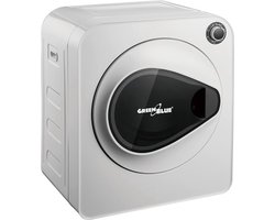 Green Blue – Wasdroger mini – Warmtepompdroger Elektrisch – 830W – Vijf droogprogramma’s – 3kg – Modern Design - Wit
