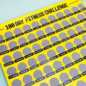 Out Of The Blue 100 Day Fitness Challenge Krasposter