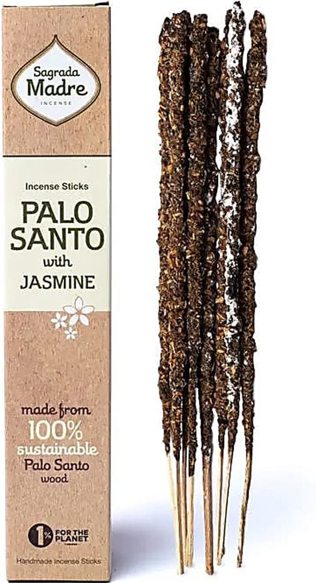 Goedkoopste Sagrada Madre Wierook Palo Santo met Jasmijn