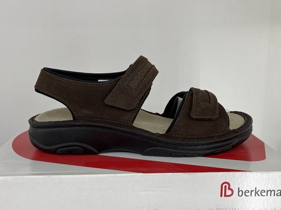 Lazamani leren sandalen zilver