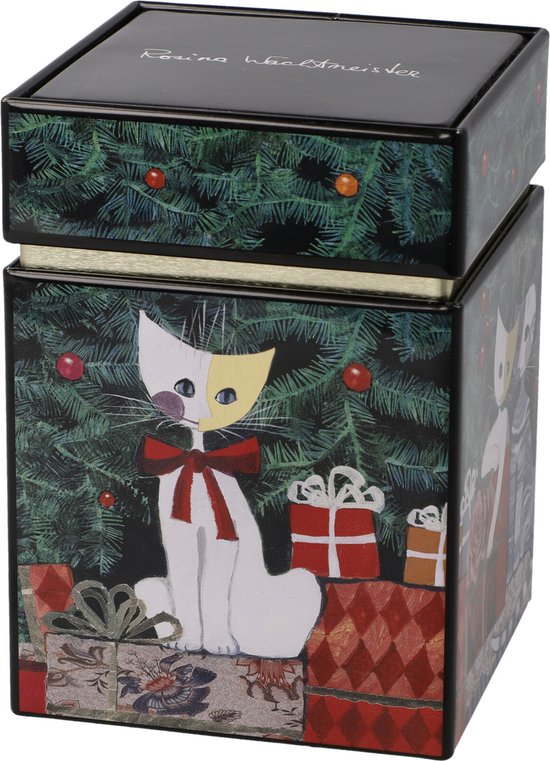 Goebel - Rosina Wachtmeister | Boîte à thé Buon Natale | Boîte de rangement - 11 cm - Artis Orbis