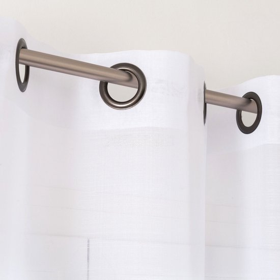 SAVANNAH gordijn met ringen 1-pack - Oranje - Gordijnen