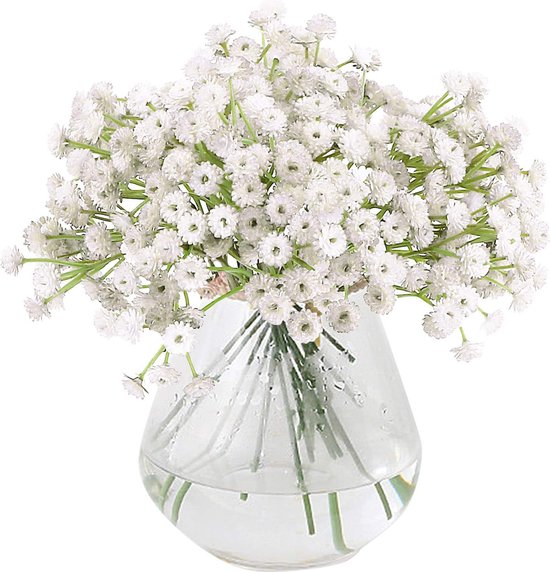3 bundels kunstbloemen Gypsophila kunstboeketten bloemstuk voor ambachten bruiloft huisdecoratie
