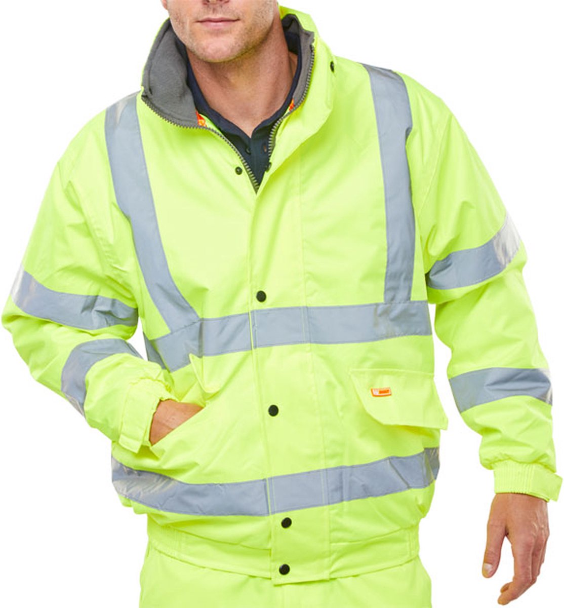 Beeswift Fleece Jack - Geel - Maat XL