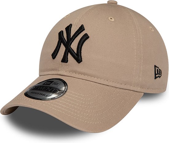 New Era - Casquette réglable marron 9TWENTY Essential de la New York Yankees League