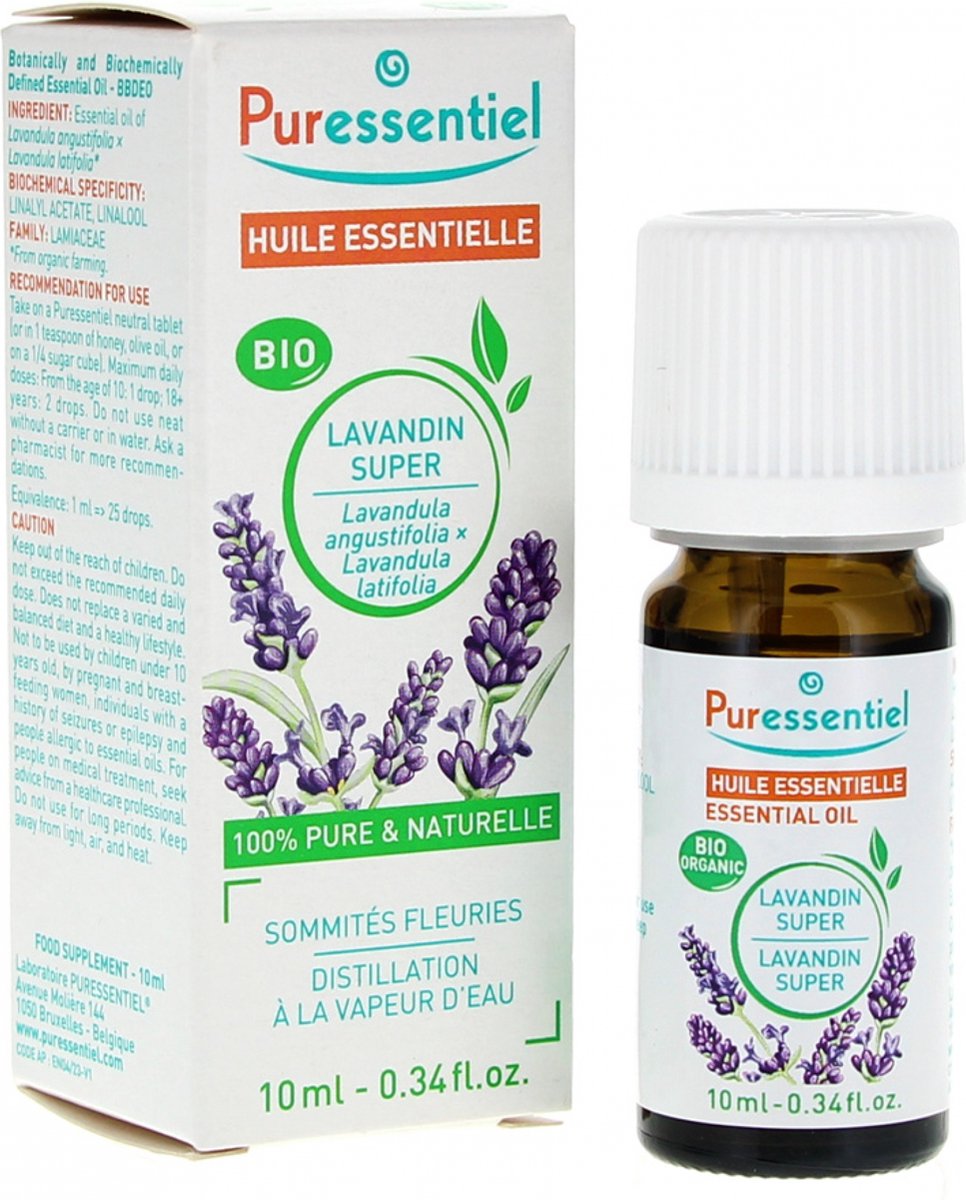 Goedkoopste Puressentiel Lavandin Super Biologische Etherische Olie 10 ml