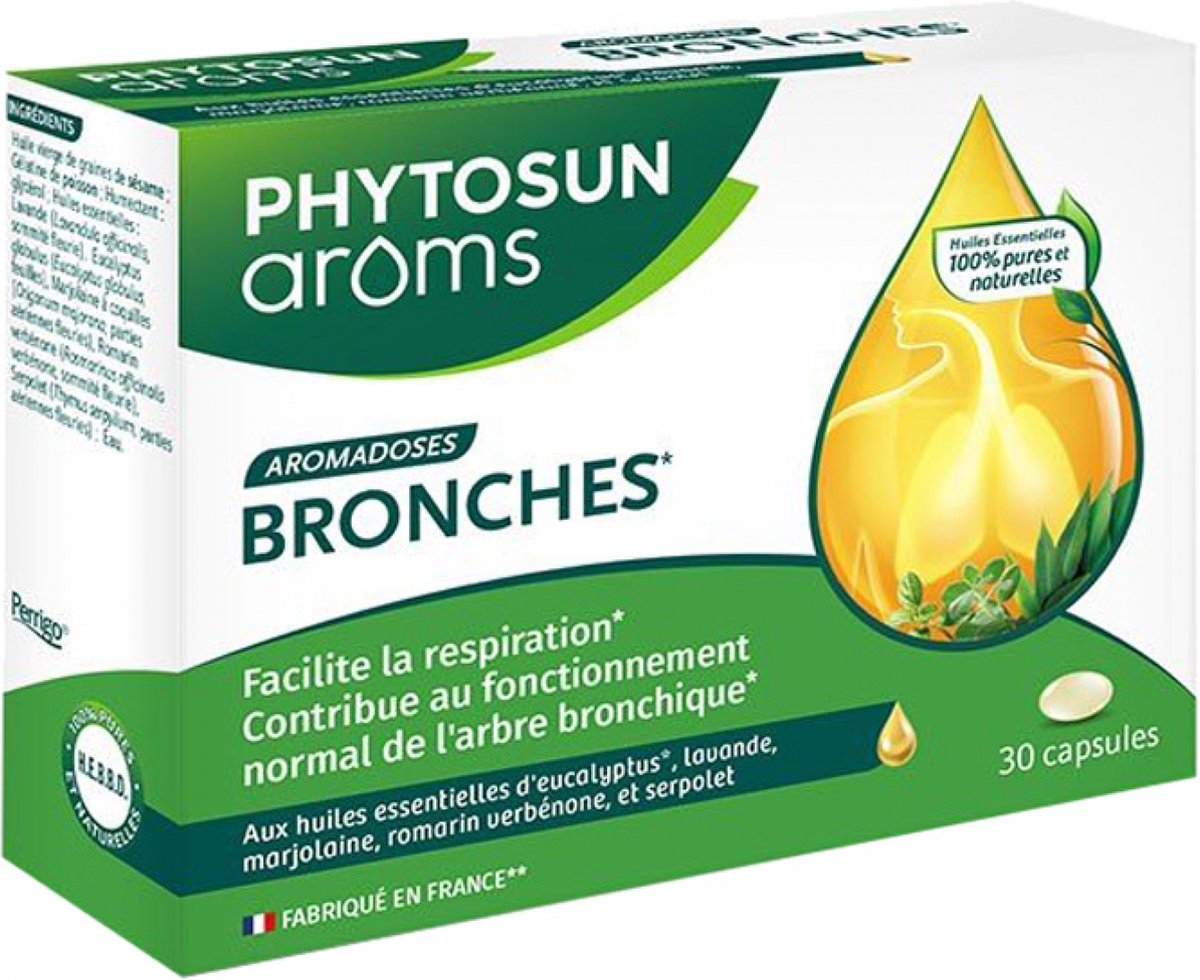 Goedkoopste Phytosun Arôms Aromadoses Bronches 30 Capsules