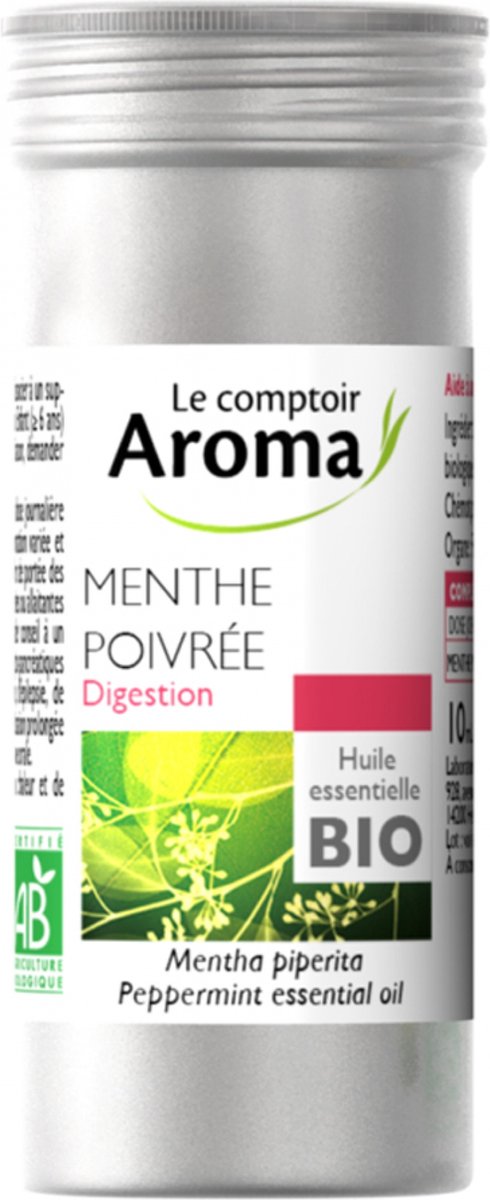 Goedkoopste Le Comptoir Aroma Etherische Olie van Pepermunt (Mentha Piperita) Bio 10 ml