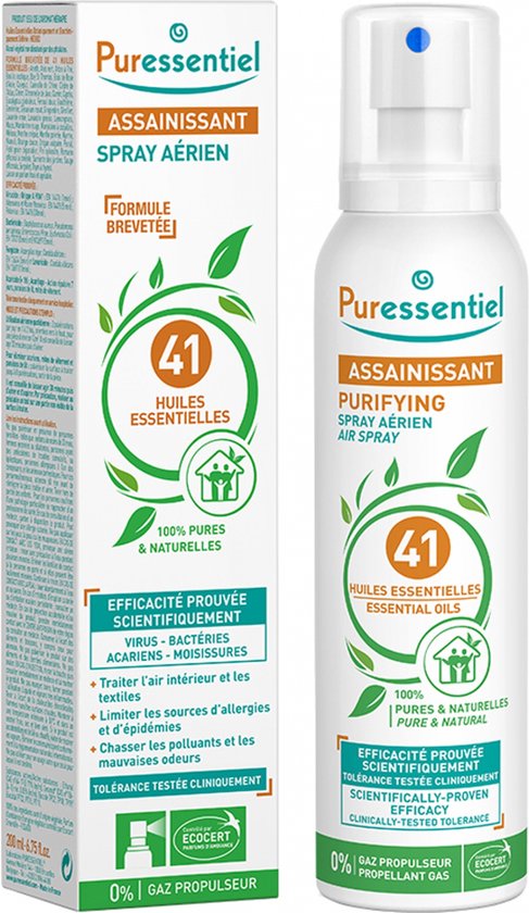 Puressentiel Luchtzuiverende Spray 41 Essentiële Oliën 200