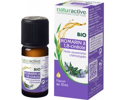Naturactive Rozemarijn 1,8-Cineool Etherische Olie (Rosmarinus Officinalis L. ct 1,8-Cineool) Bio 10 ml