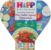 HiPP My Good Night Supper Star Spaghetti Pasta Mediterrane Groenten van 12 Maanden Biologisch 230 g