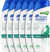 Bol.com Head & Shoulders Jeukende Hoofdhuid - Anti-Roos Shampoo - Voor Dagelijks Gebruik - Voordeelverpakking 6 x 300ml aanbieding