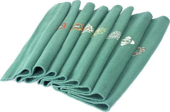 Yoga-Mad - Katoenen Yoga Deken - Chakra - Groen van Yoga-Mad — afbeelding 3