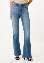 EVY High Waist/ Flared Leg Jeans Dames - Classic Blauw - Maat 29/34