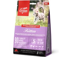 Orijen Kitten Kip&Kalkoen&Zalm - Kattenvoer - 340 g