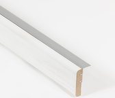 Stairscompany - Uitlooptrede met Aluminiumprofiel - Nordic Oak - 130 cm - Traprenovatie
