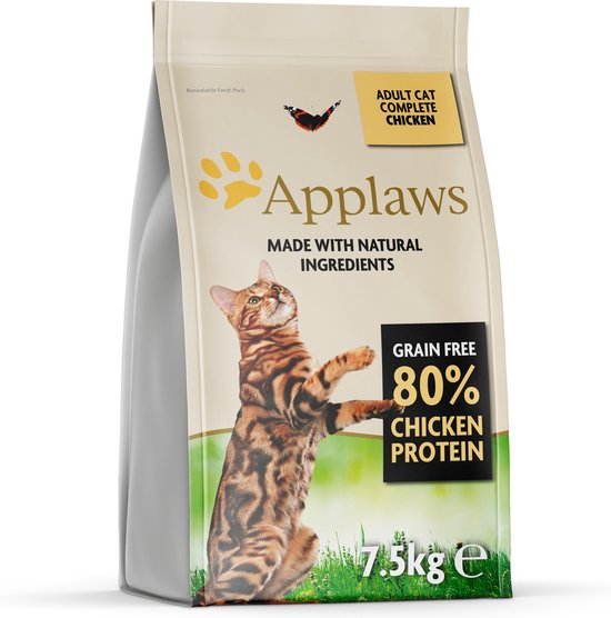 Applaws graanvrij - Kip - Kattenvoer - 7.5 kg