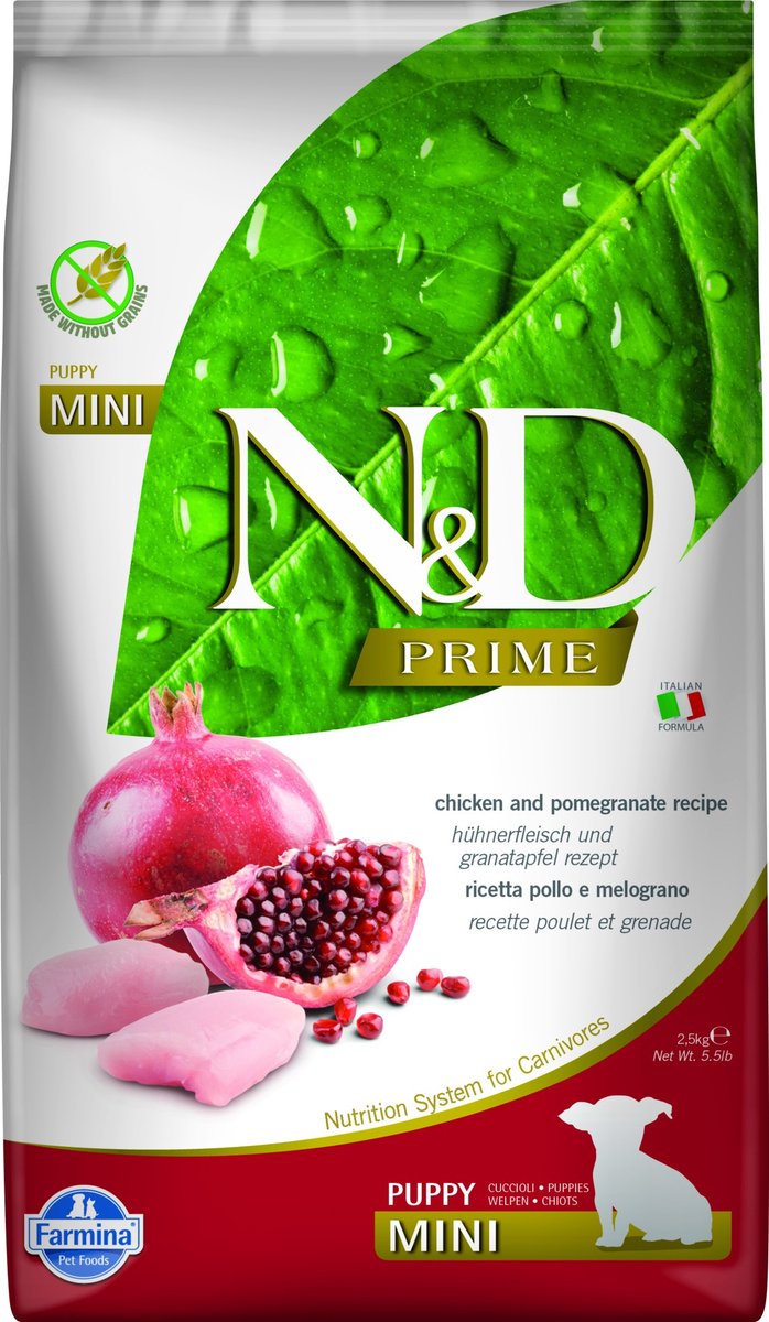 farmina Farmina N&D Prime Puppy Mini - Chicken and Pomegranate - 2,5 kg