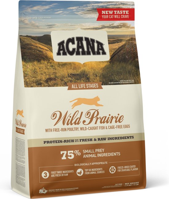 Acana - Wild Prairie Cat All Life Stages - Kattenvoer - 1.8 kg