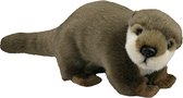 Pluche otter knuffel dier/beest 28 cm - Rivier dieren kinder speelgoed knuffels