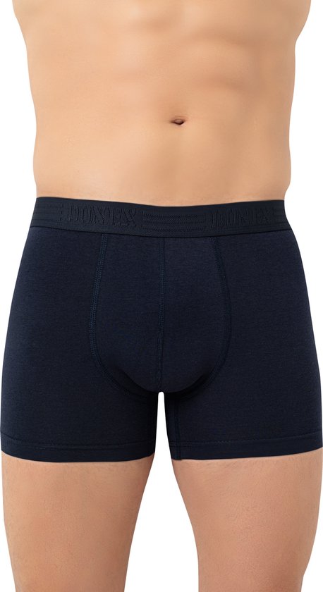 4 pack-Boxershort Katoen Stretch- Onderbroeken Heren-Marineblauw-L