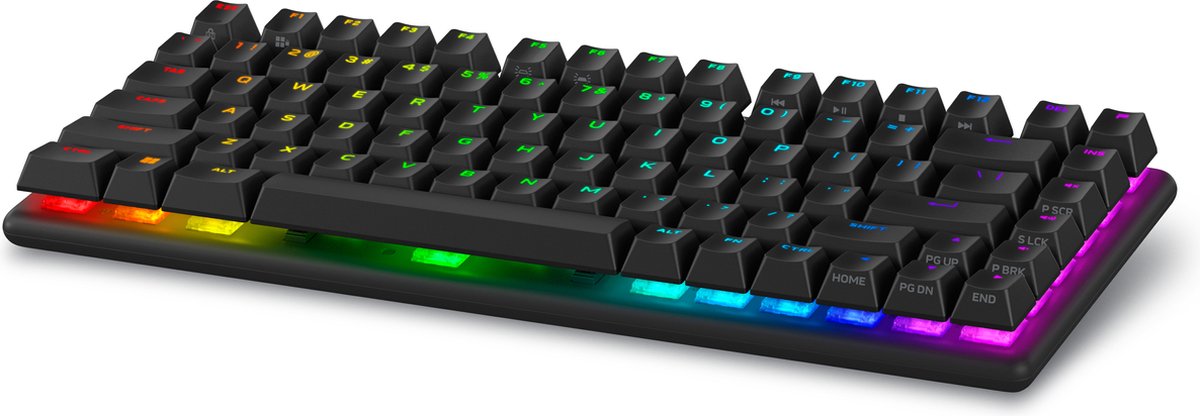 Alienware Pro Wireless Gaming Keyboard toetsenbord Gamen USB + RF Wireless + Bluetooth Zwart