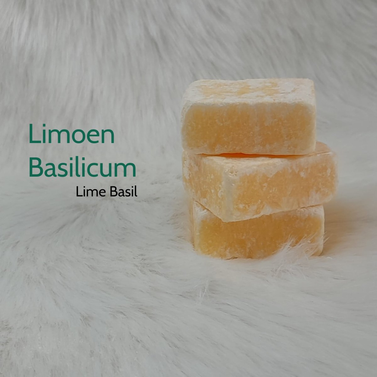 3 Amberblokjes: Limoen Basilicum - Navulling set