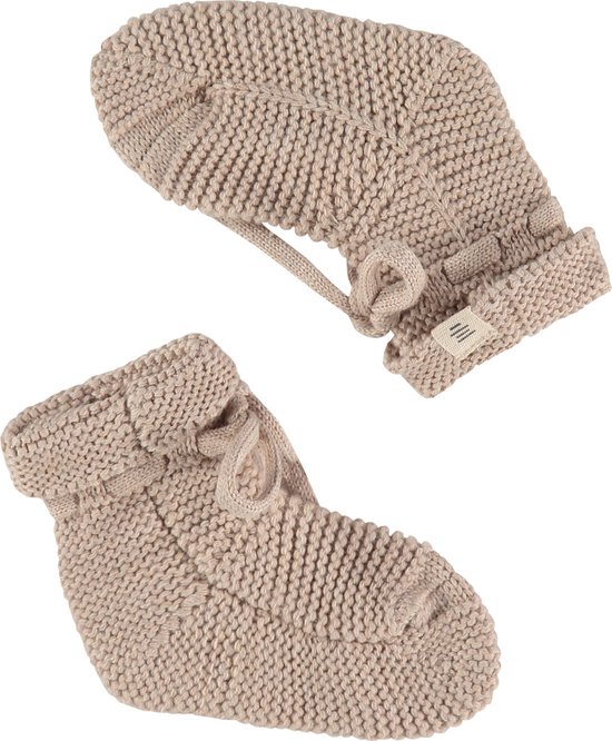 A Tiny Story baby slippers Unisex Sloffen - desert - Maat 62/68
