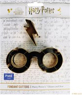 PME Fondant Cutter - Harry Potter's Glasses and Scar - Taart formaat