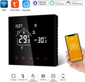 Thermostat intelligent West pour chauffage central - Chauffage au sol électrique - Écran tactile - Température - Économie Énergie