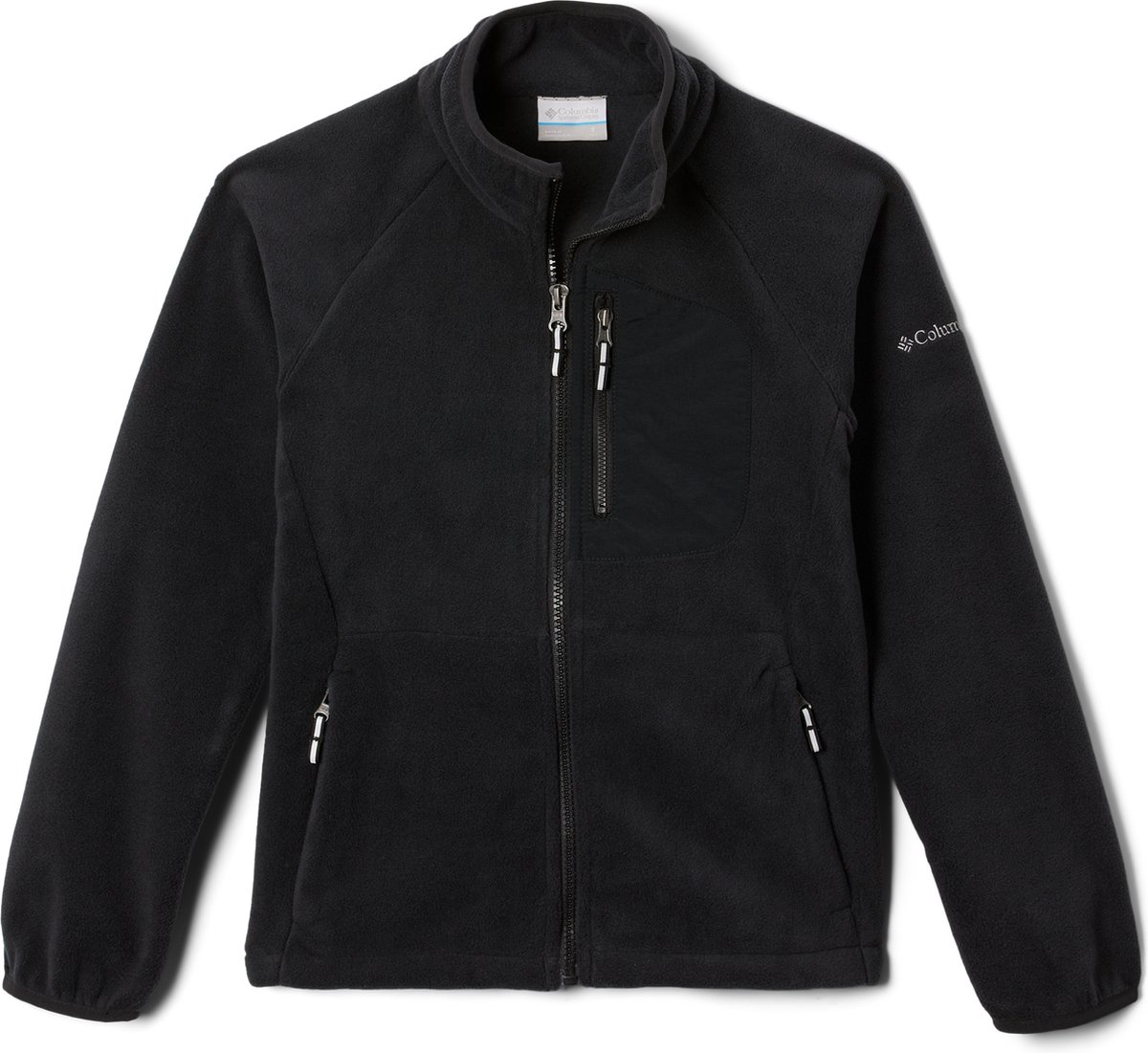 Columbia Fast Trek™ III Fleece Full Zip Fleece Jas Unisex Fleece Jas met volledige ritssluiting Fleece Vest Zwart