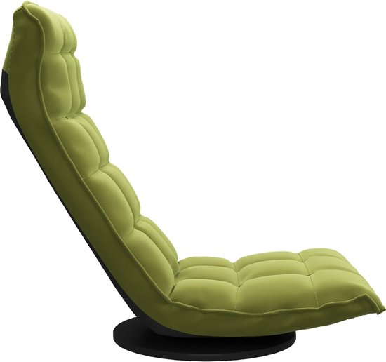 Yaheetech Relaxstoel, vloerstoel, opvouwbaar, meditatiestoel, vloerstoel met verstelbare rugleuning, lazy sofa, leesstoel voor thuis of op kantoor Yaheetech Relaxstoel, vloerstoel, opvouwbaar, meditatiestoel, vloerstoel met verstelbare rugleuning, lazy sofa, leesstoel voor thuis of op kantoor