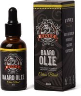Finez Citrus Blend - Baardolie - 30 ml - Baardverzorging - Baardgroei - Citrus Geur - Voor Gevoelige Huid