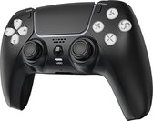 Dolphix - Manette adaptée à Playstation 4 - Bluetooth sans fil jusqu'à 8 mètres - avec pavé tactile et haut-parleur - Zwart