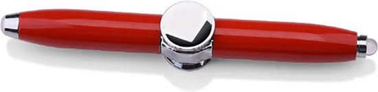 Fidget pen - LED licht - fidget spinner - balpen - vinger spinner - Rood