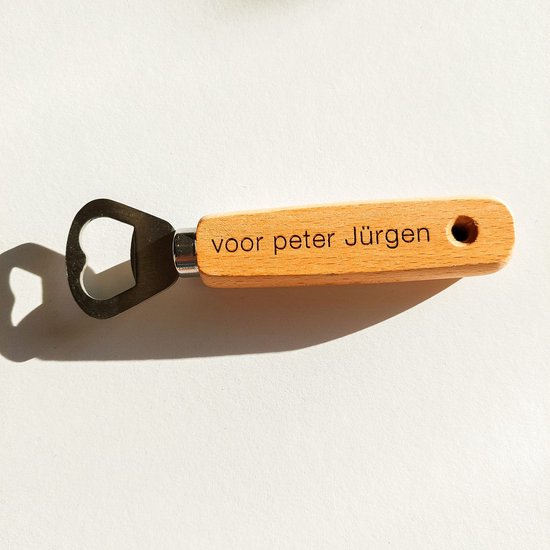 Gepersonaliseerde Houten Multitool - Uniek Cadeau