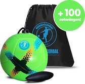 Ballon Minsoccerbal Elite Prof Green Technique (sur corde) + Matériel d'exercice