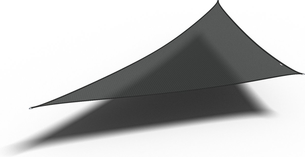 Platinum Sun & Shade Coolfit voile d’ombrage triangulaire, 570x400x400cm, Noir