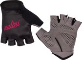 Nalini - Dames - Fietshandschoenen Zomer - Ademende Handschoenen Wielrennen - Zwart - Fucsia - NEW ROXANA - L