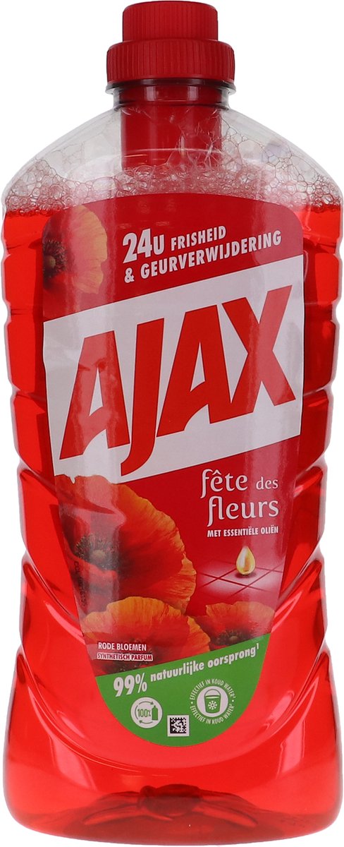 Ajax Allesreiniger 1000 ml. Rode bloem 26