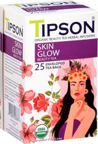 Tipson Organic Beauty SKIN GLOW Groene Thee in Zakjes 25 x 1,5 g