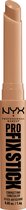 NYX - Pro Fix Stick - corrigerende concealer - met hyaluronzuur - blijft tot 12 uur lang zitten - Nutmeg