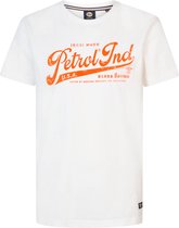Petrol Industries - Jongens Artwork T-shirt Coastcruiser - Wit - Maat 152
