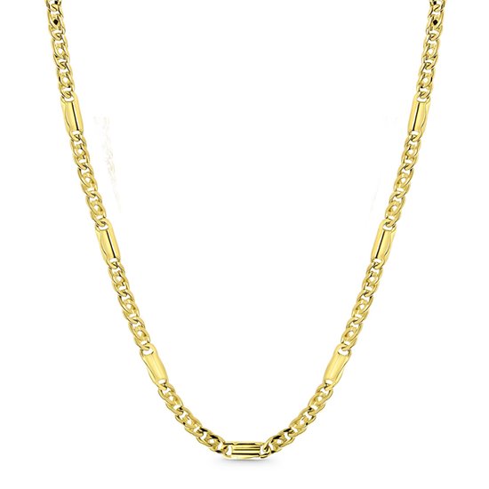 Juwelier Zwartevalk - 14 karaat gouden ketting 15.054/60cm