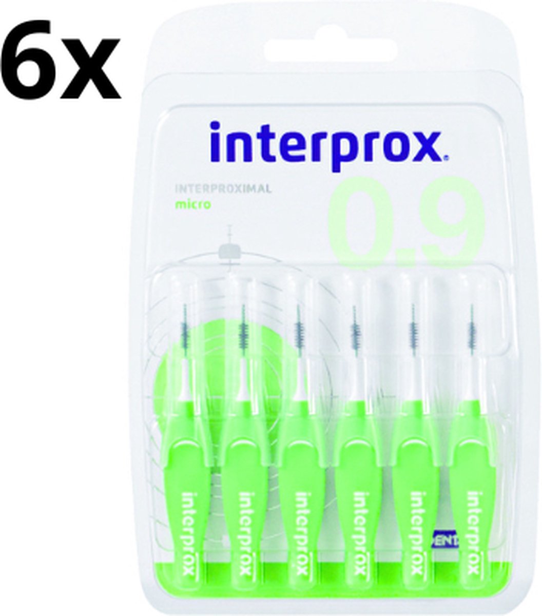 Goedkoopste Interprox Premium Micro - 2.4mm - 6 x 6 stuks - Voordeelverpakking